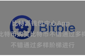 比特派钱包中心App 二、购买比特币购买比特币不错通过多样阶梯进行