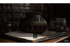 比特派DeFi钱包  竣事了数字货币的安全管束和自动化来回