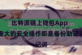 比特派链上钱包App  庞大的安全操作即是备份助记词